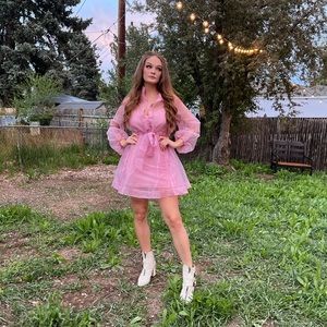 Pink Missguided Dress